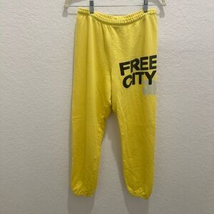 freecity Yellow Sweatpants